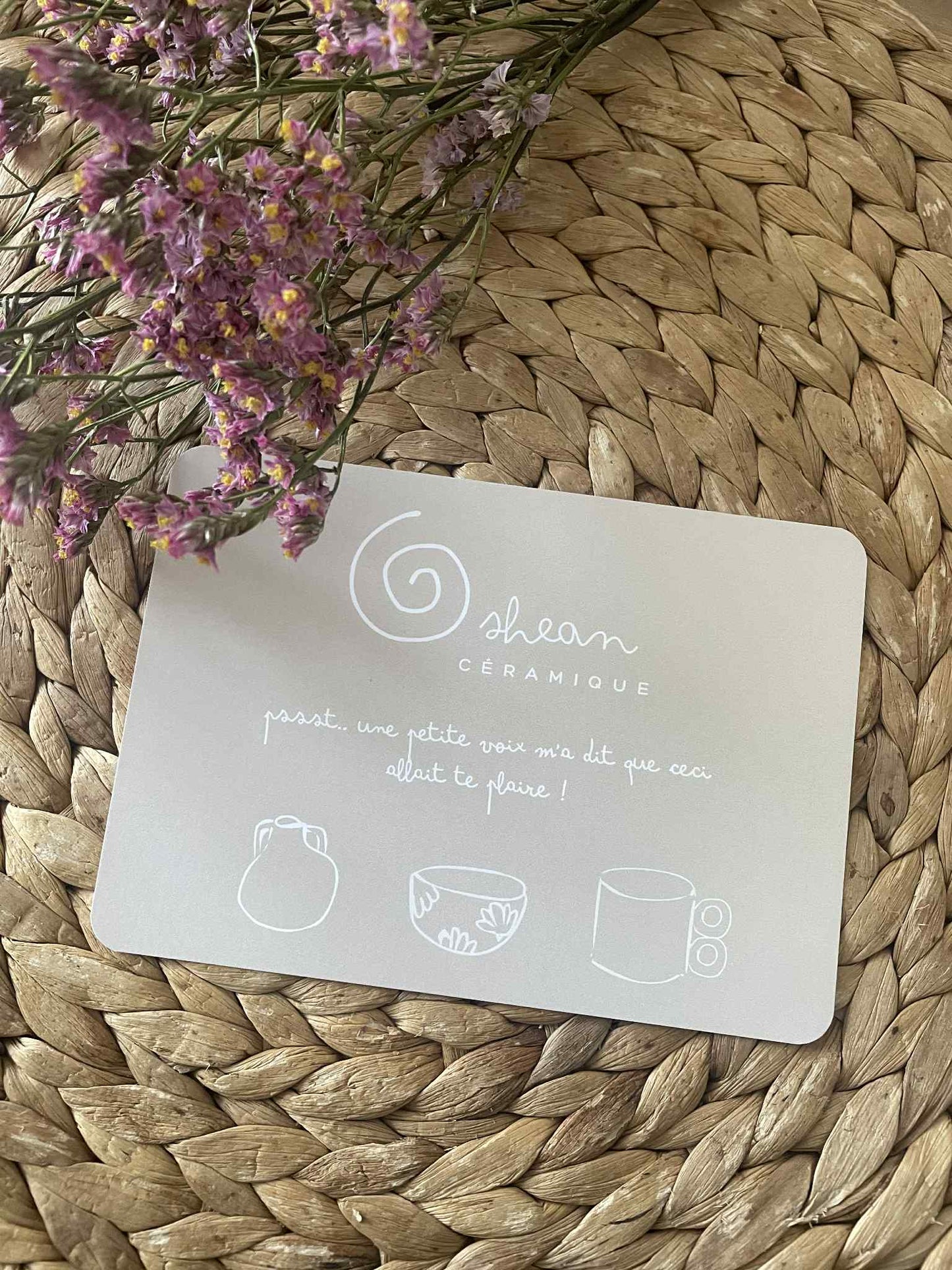 CARTE CADEAU - Atelier à l'unité au choix