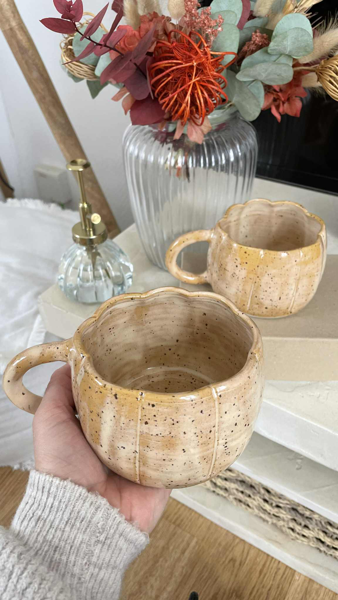 PRÉCOMMANDE - MUG CITROUILLE - Coloris au choix